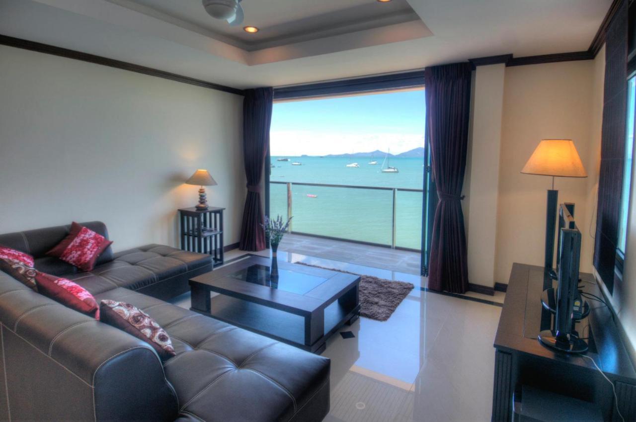 Emerald Beach-Front Apartments Fishermans Village Koh Samui Exteriör bild